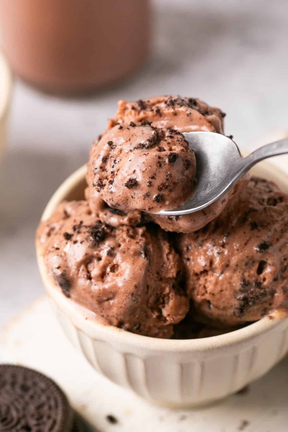 Protein Ice cream Choco Hazelnut
